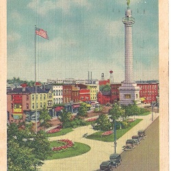 United States postcards