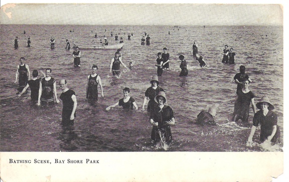 Edgemere, MD - Bay Shore State Park - Bathing Scene