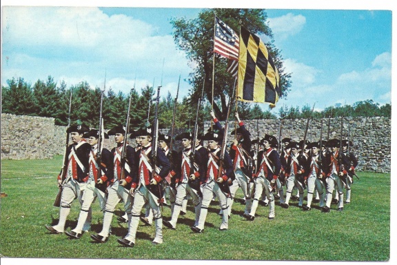 Allegany County, MD - 1st MD Regiment at Ft Frederick