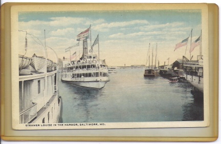 Baltimore, MD - Excursion Ship Louise