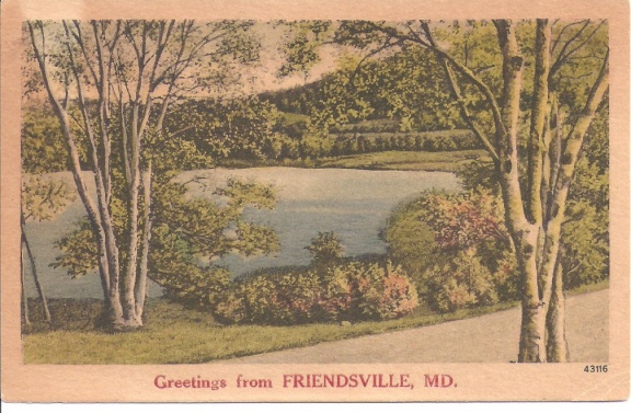 Friendsville, MD - Greetings from Friendsville