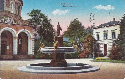 Karlsruhe - Klose Fountain