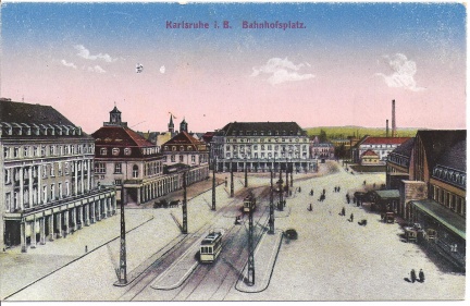 Karlsruhe - Bahnhofplatz
