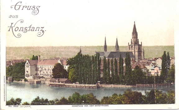 Konstanz City von der Seestrasse