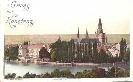 Konstanz City von der Seestrasse