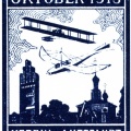 Poster 1913 Model Airplane Exhibit Darmstadt