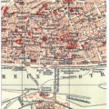 Mainz - Map ca 1905