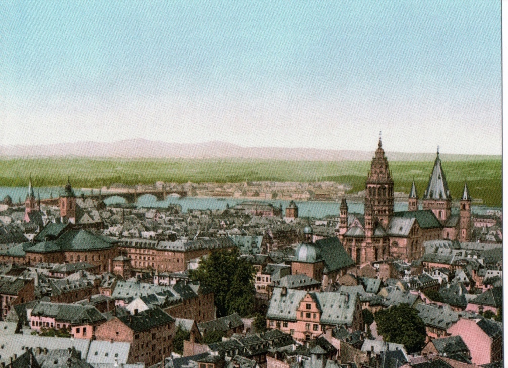 Mainz - City View ca 1890