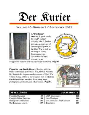 Image of Der Kurier front page